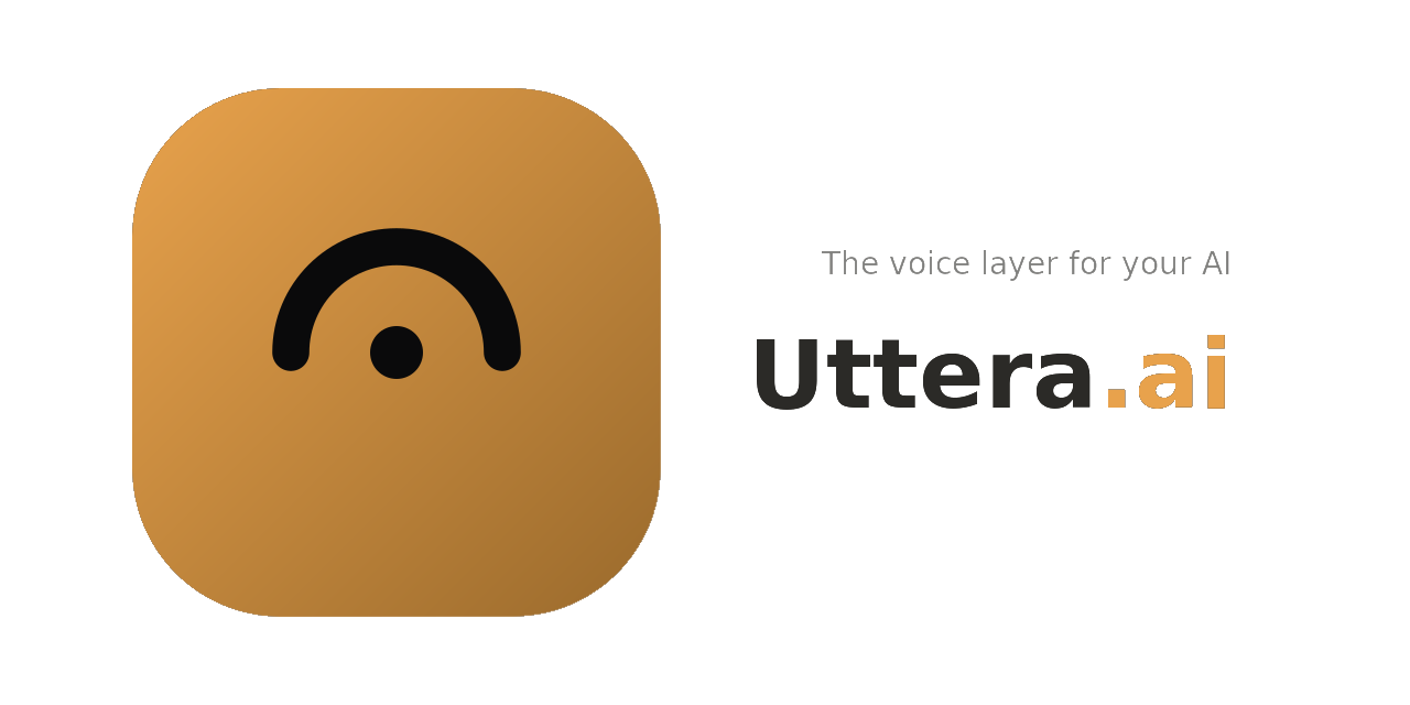 Uttera — la capa de voz para tu software